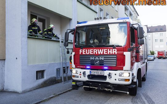 Feuerwehr verhindert Küchenbrand