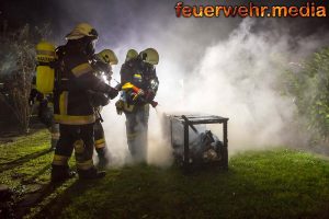 Drei Feuerwehren zum Brand auf einer Terrasse in Mautern alarmiert