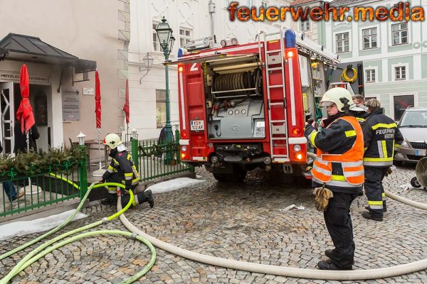 Küchenbrand in Steiner Restaurant