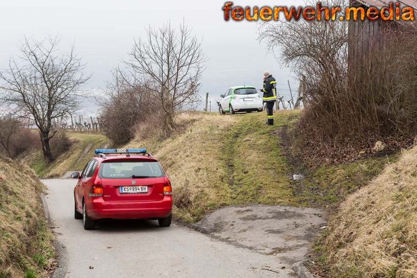 Elektrofahrzeug aus Weingarten befreit