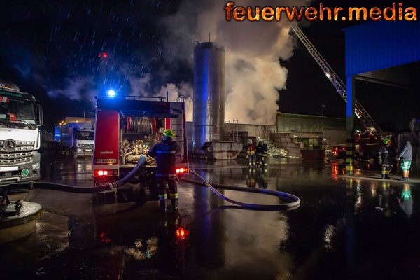 Brand in Kremser Entsorgungsbetrieb