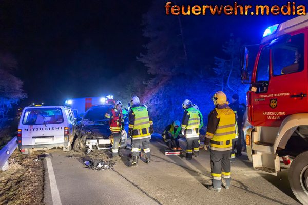 Verkehrsunfall auf der L7085 zwischen Stein und Egelsee
