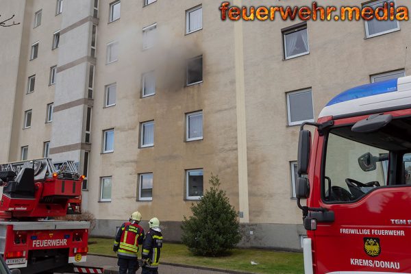 Wohnung nach Küchenbrand unbewohnbar