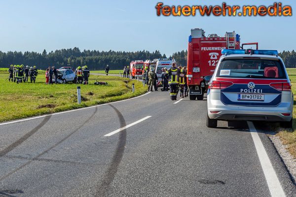 Ein Verletzter nach Fahrzeugüberschlag auf der L76 bei Gloden