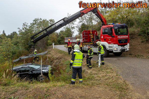 Pkw-Bergung in der Kremsleithen