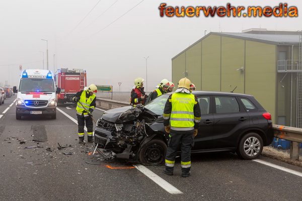 Auffahrunfall auf der Hafenkreuzung der S5