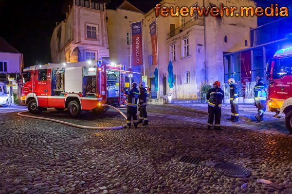 Brand in einem Kremser Innenstadtlokal