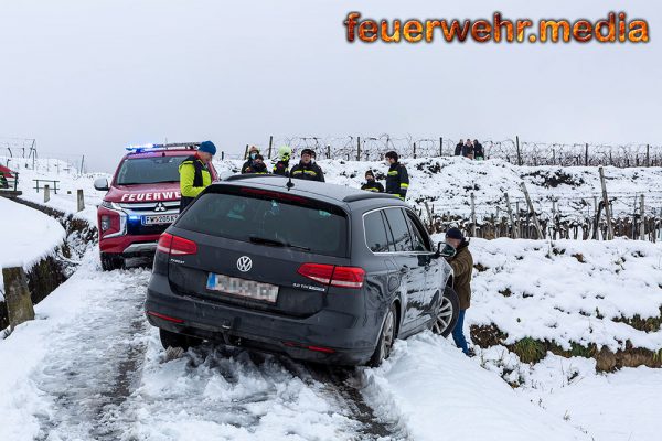 Schneebedingte Einsätze am Dreikönigstag