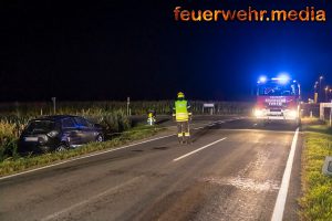 Kollision zweier Fahrzeuge vor dem Schloss Grafenegg