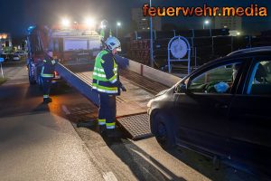 Verkehrsunfall mit zwei Pkw in Lerchenfeld