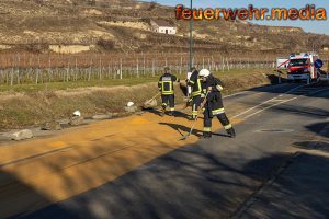 Maisgranulat auf mehreren hundert Metern verloren