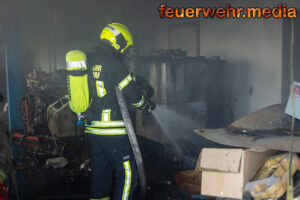 Werkstättenbrand in Etsdorf am Kamp