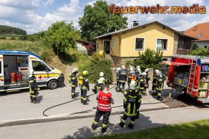 Zwei Personen bei Wohnhausbrand in Schiltern gerettet