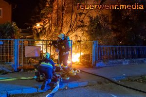 Von der Übung zum Brandeinsatz – Vermuteter Wohnhausbrand in der Mitterau