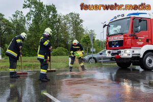 Feuerwehr verhindert Umweltschaden