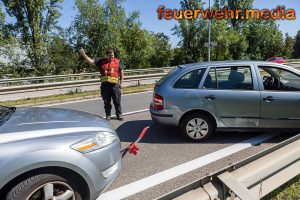 Fahrzeugbergung auf der B3