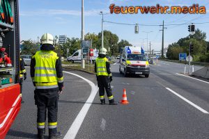 Auffahrunfall auf der S5 fordert den Einsatz der Feuerwehr