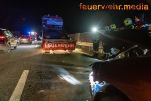 Auffahrunfall auf der B37 durch liegengebliebenes Fahrzeug