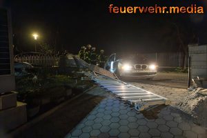 Unfall auf der Flucht vor der Polizei