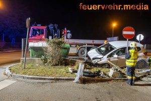 Zwei Verletzte bei Unfall beim Kremser Krankenhaus