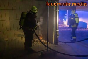 Kleinbrand auf einer Kremser Baustelle