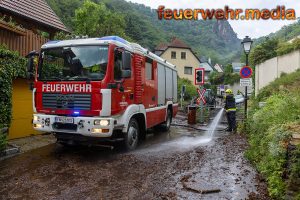 Dürnstein von Unwetter schwer getroffen