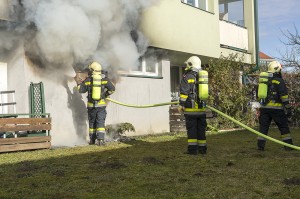 Wohnungsbrand im Kremser Bründlgraben