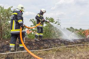 Feldbrand in Wagram erfordert den Einsatz von mehreren Feuerwehren