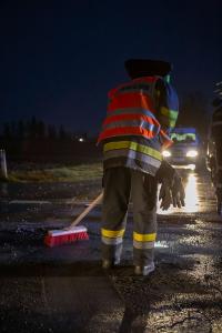 Verkehrsunfall auf der L43 beim Schloss Grafenegg