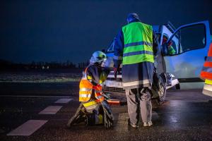 Verkehrsunfall auf der L43 beim Schloss Grafenegg