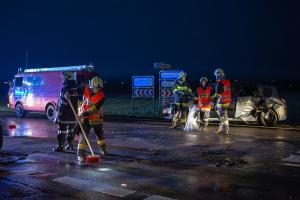 Verkehrsunfall auf der L43 beim Schloss Grafenegg