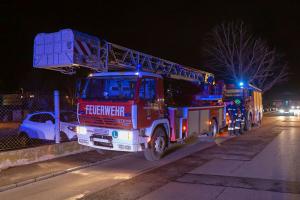 Brandbestätigung bei TUS-Alarm im Universitätsklinikum Krems