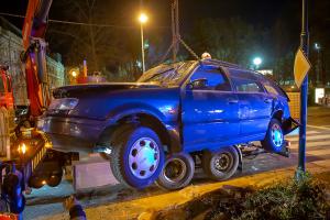 Drei Verletzte nach Unfall mit zwei Fahrzeugen auf der Ringstraße