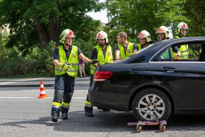 Kurze Verkehrsbehinderung nach Unfall auf der Ringstraße