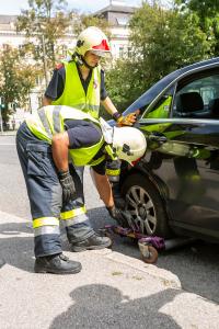 Kurze Verkehrsbehinderung nach Unfall auf der Ringstraße