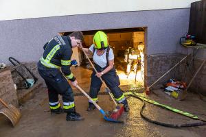 Mehrere Feuerwehreinsätze nach kurzem aber heftigen Unwetter