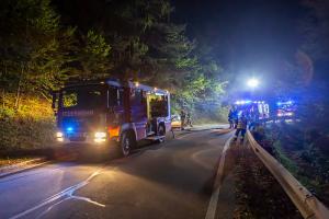 Pkw beginnt während der Fahrt zwischen Egelsee und Krems zu brennen