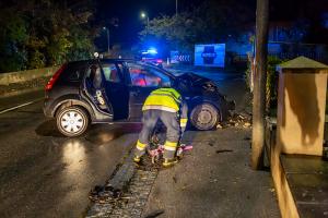 Fahrzeuglenker bei Unfall auf der Kremstalstraße verletzt