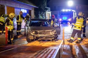 Rehberger Hauptstraße nach Verkehrsunfall gesperrt