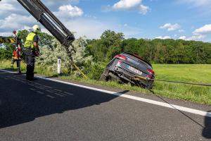 Auffahrt Krems Ost für eine Pkw-Bergung kurz gesperrt