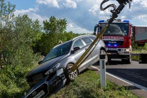 Auffahrt Krems Ost für eine Pkw-Bergung kurz gesperrt
