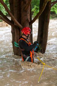 Schweres Unwetter über Göttweig - Mehrere KHD-Züge im Einsatz