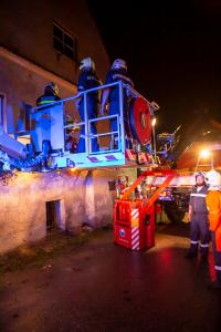 Massiver Feuerwehreinsatz nach Hagelunwetter über Rossatz