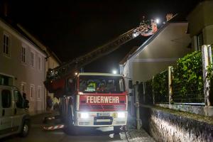Massiver Feuerwehreinsatz nach Hagelunwetter über Rossatz