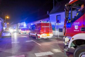 Hocher Sachschaden bei Zimmerbrand in Senftenberg