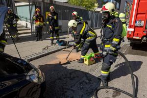 Rauchentwicklung bei Pkw nach Motorschaden