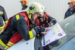 Brand in einer Firma am ehemaligen Eybl-Gelände