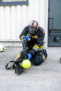 Brand in einer Firma am ehemaligen Eybl-Gelände