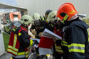 Brand in einer Firma am ehemaligen Eybl-Gelände