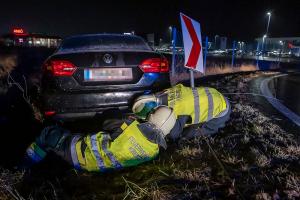 Glatteisunfall auf der S5 bei Krems